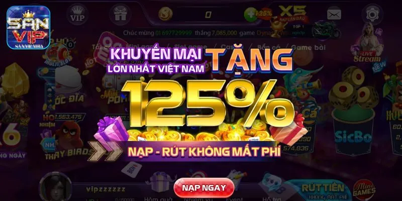 Code SANVIP khởi nghiệp quà tặng độc đáo cho tân thủ